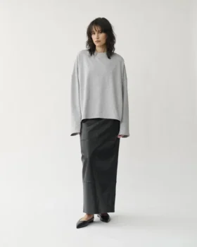 Boxy Long Sleeve T-Shirt W